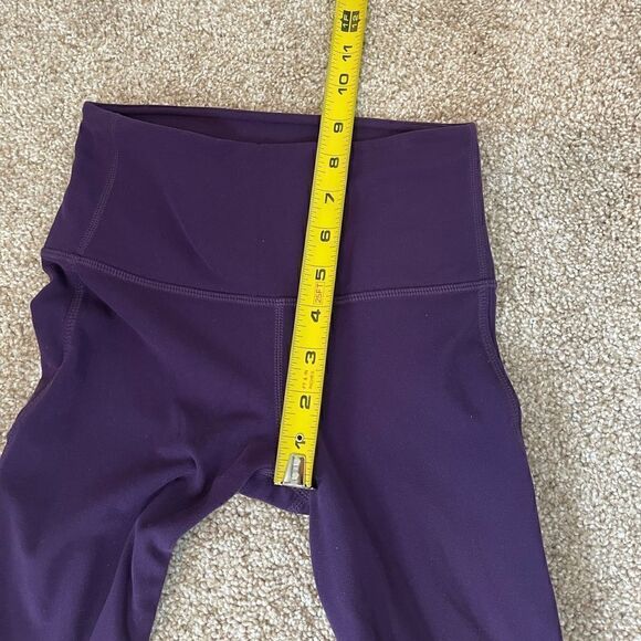 👍Athleta Drama Shiva 7/8 Tight in Purple XXS - Picture 5 of 11